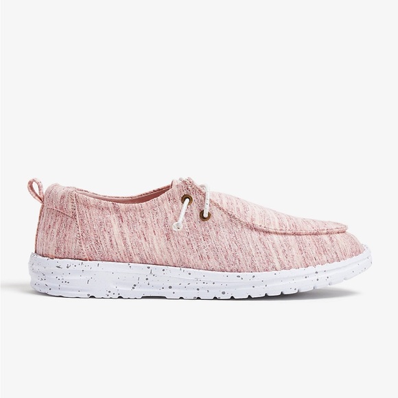 NWT Pinkish Whitish Color Slip On Sneaker - Picture 2 of 2